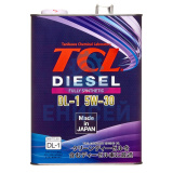 Масло для дизельных двигателей TCL Diesel, Fully Synth, DL-1, 5W30, 4л Масло для дизельных двигателей TCL Diesel, Fully Synth, DL-1, 5W30, 4л