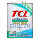 Масло моторное TCL Zero Line Fully Synth, Fuel Economy, SP, GF-6, 0W16, 4л Масло моторное TCL Zero Line Fully Synth, Fuel Economy, SP, GF-6, 0W16, 4л