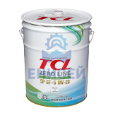 Масло моторное TCL Zero Line Fully Synth, Fuel Economy, SP, GF-6, 0W20, 20л Масло моторное TCL Zero Line Fully Synth, Fuel Economy, SP, GF-6, 0W20, 20л