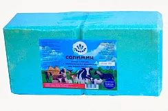 Соль-лизунец "Солимин-с Витаминами" (синяя) (4 кг) Соль-лизунец "Солимин-с Витаминами" (синяя) (4 кг)